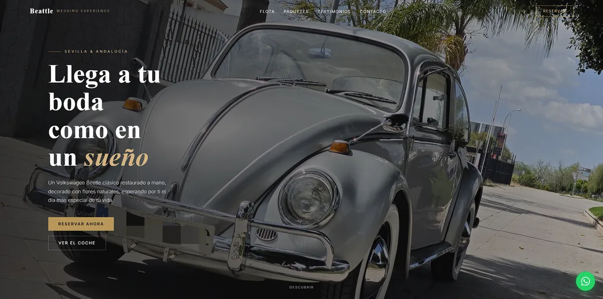 Coches especiales para bodas